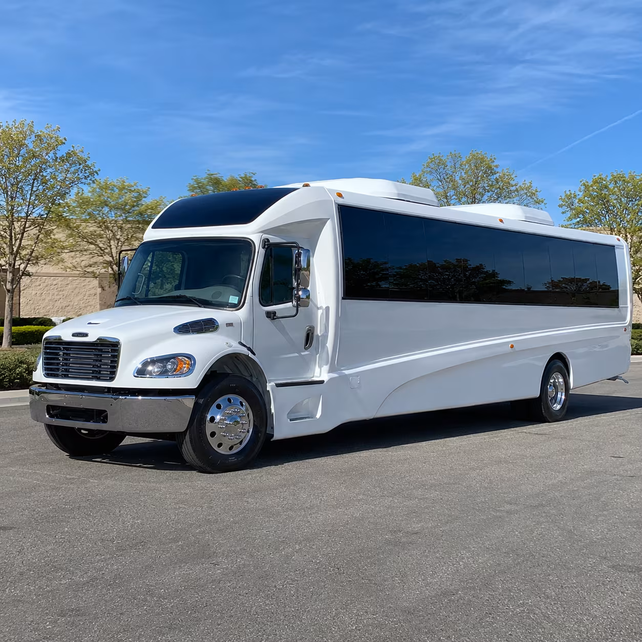 santa maria corporate event transportation onboard seating