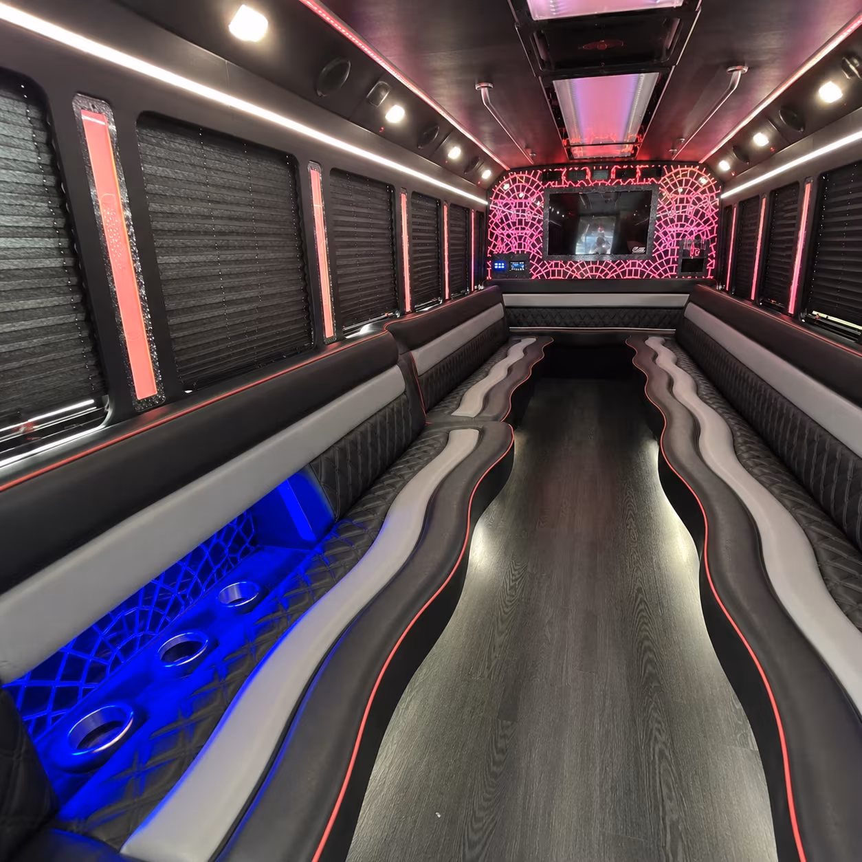 santa maria holiday party bus rental