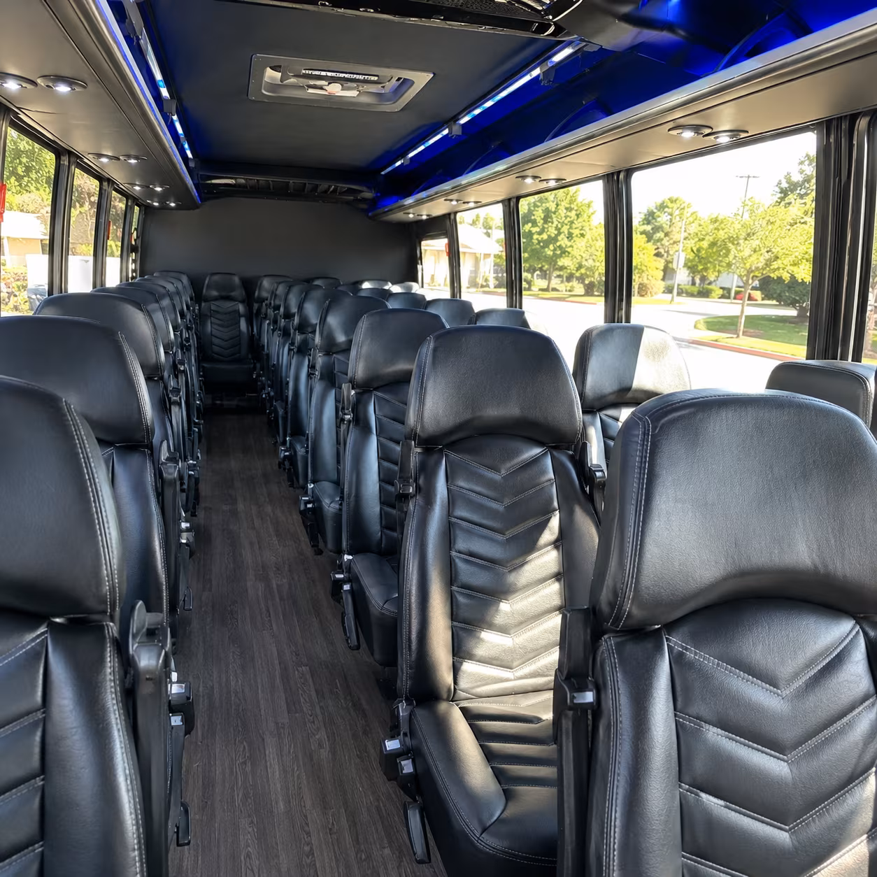 santa maria prom transportation onboard seating