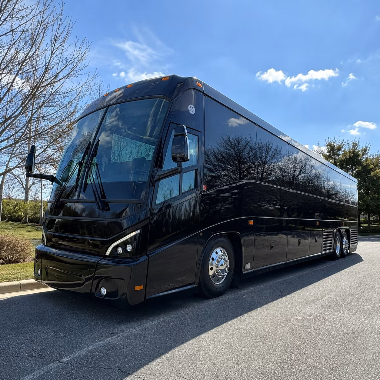 santa maria wedding transportation onboard seating